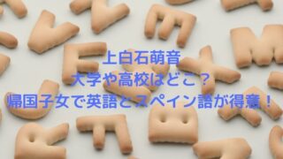 上白石萌音の大学や高校はどこ？帰国子女で英語とスペイン語が得意！